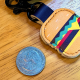 Quarter laying next to an Aldi quarter holder on a keychain | What the Aldi Quarter Teaches About Getting Unstuck